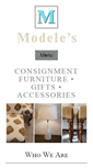 Mobile Screenshot of modelesfurniture.com