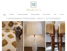 Tablet Screenshot of modelesfurniture.com